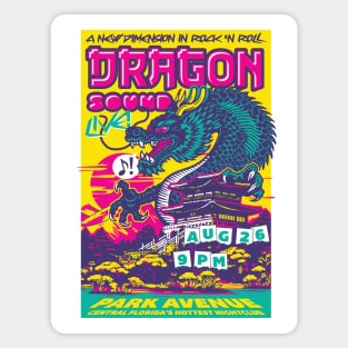 Dragon Sound Gig Poster Magnet